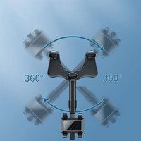 Podpora telefónu spätného zrkadla – nastaviteľný uhol a stabilné upevnenie 