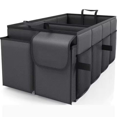 Organizador De Maletero De Coche — Almacenamiento Plegable Y Práctico 