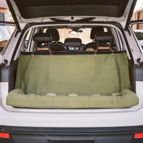 Siège Auto Arrière Pour Chien – Installation Facile Et Stabilité