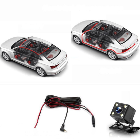 Eingebaute Kamera Auto — Doppel-Frontkamera für optimale Sicherheit 