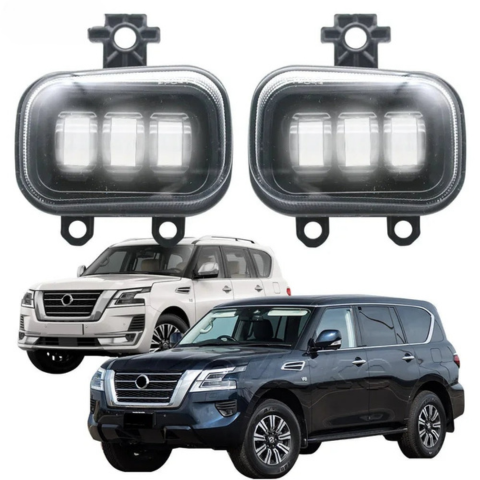 Phares Antibrouillard LED Pour Nissan Patrol Y62 — Visibilité Et Sécurité Renforcées