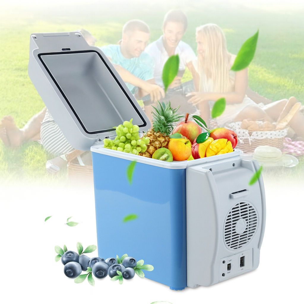 Mini Refrigerador Portátil — Frescura y Praticidad en Todas Partes 