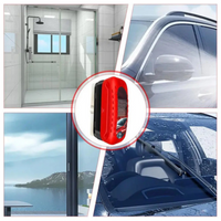 ציפוי דוחה מים לחלון הקדמי – נהיגה בטוחה 