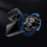 Dashcam Double Full HD Voiture - Vision Nocturne + Caméra Intérieure