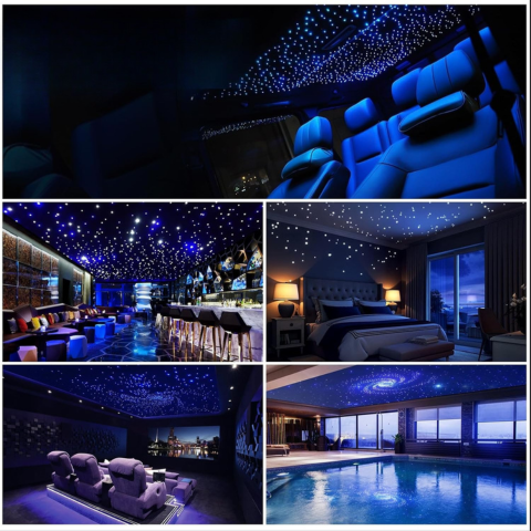 光ファイバー星空照明キット-ユニークな照明効果と夜の雰囲気