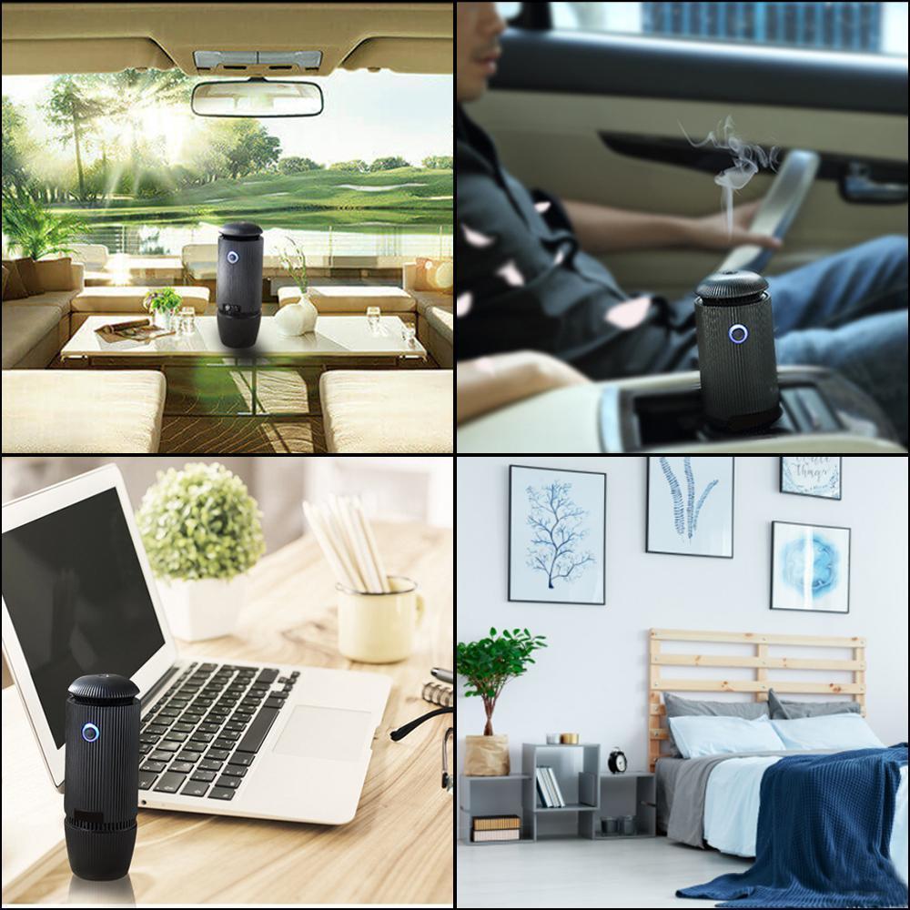 Tragbarer Luftreiniger für das Auto — Frische und Wohlbefinden auf der Fahrt 