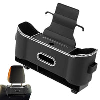 Baksätesorganisatör med krokar och förvaringslåda - optimerat utrymme och städad bil