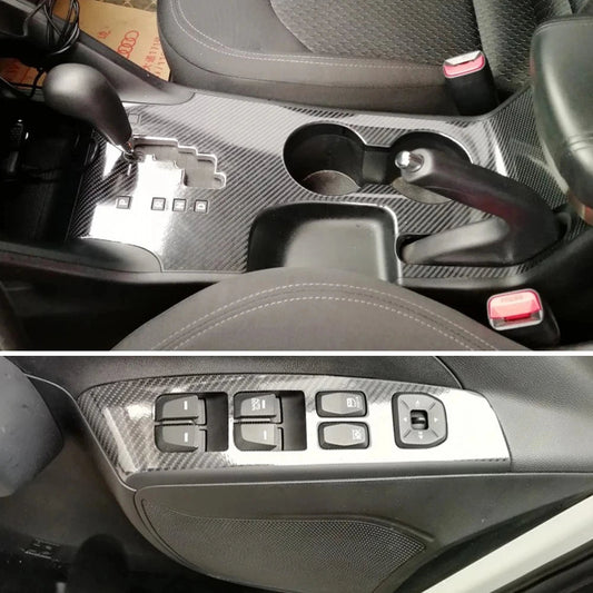Kolfiberklistermärken för Hyundai ix35 (2010-2017) — Sportig stil och skydd 