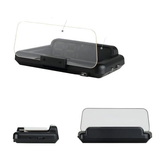 C500 OBD2ヘッドアップディスプレイ - クリアスクリーン＆シンプルなインストール