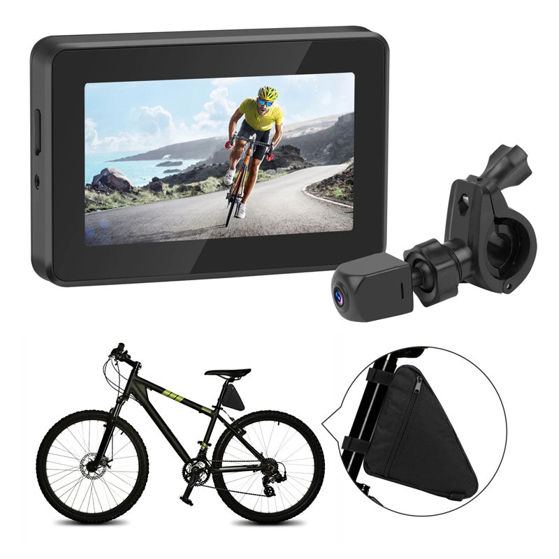 Retrovisor digital pentru bicicletă — siguranță sporită în circulație 