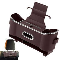 Baksätesorganisatör med krokar och förvaringslåda - optimerat utrymme och städad bil